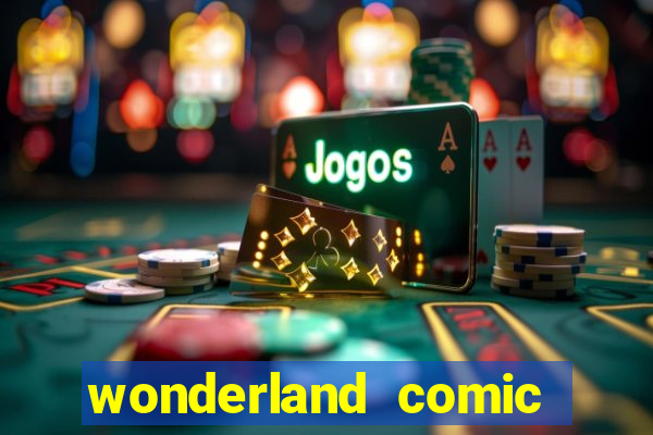 wonderland comic studio alphabet